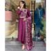 Picture of Pleasing Silk Indian Red Readymade Salwar Kameez