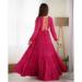 Picture of Gorgeous Georgette Medium Violet Red Readymade Gown