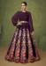 Picture of Stunning Georgette Saddle Brown Lehenga Choli