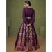 Picture of Stunning Georgette Saddle Brown Lehenga Choli