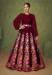 Picture of Shapely Georgette Maroon Lehenga Choli