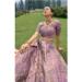 Picture of Amazing Silk Rosy Brown Lehenga Choli