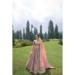 Picture of Amazing Silk Rosy Brown Lehenga Choli