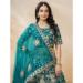 Picture of Magnificent Silk Teal Lehenga Choli