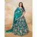 Picture of Magnificent Silk Teal Lehenga Choli