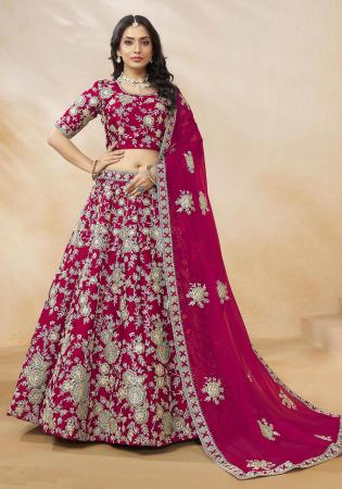 Picture of Admirable Silk Light Coral Lehenga Choli