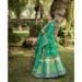 Picture of Pleasing Georgette & Silk Dark Cyan Lehenga Choli