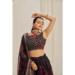 Picture of Excellent Organza Black Lehenga Choli