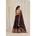 Picture of Excellent Organza Black Lehenga Choli