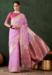 Picture of Gorgeous Cotton Plum Saree