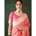 Picture of Grand Cotton Light Pink Saree