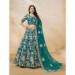 Picture of Splendid Silk Dark Cyan Lehenga Choli