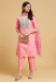 Picture of Sublime Cotton Light Pink Readymade Salwar Kameez