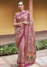 Picture of Comely Silk Rosy Brown Saree