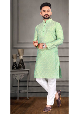 Picture of Splendid Chiffon Beige Kurtas