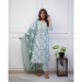 Picture of Cotton Light Slate Grey Readymade Salwar Kameez