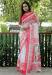 Picture of Comely Linen White Saree