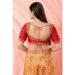 Picture of Elegant Silk Crimson Designer Blouse