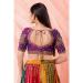 Picture of Enticing Silk Purple Designer Blouse