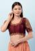 Picture of Statuesque Silk Maroon Designer Blouse