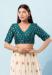 Picture of Radiant Brasso Teal Designer Blouse