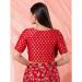 Picture of Enticing Brasso Dark Red Designer Blouse