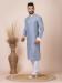 Picture of Sublime Silk Light Slate Grey Kurtas