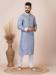 Picture of Sublime Silk Light Slate Grey Kurtas