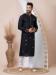 Picture of Exquisite Silk Black Kurtas