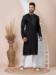 Picture of Comely Silk Black Kurtas