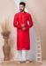 Picture of Splendid Silk Red Kurtas