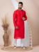 Picture of Splendid Silk Red Kurtas