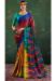 Picture of Splendid Crepe Teal Saree