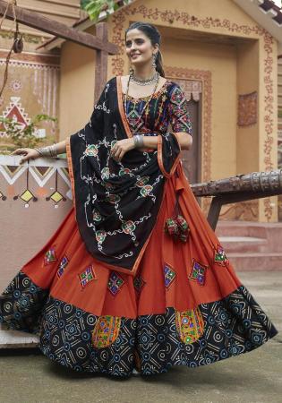 Picture of Amazing Rayon Chocolate Lehenga Choli