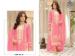 Picture of Organza Light Pink Straight Cut Salwar Kameez