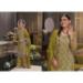 Picture of Radiant Chiffon Golden Rod Readymade Salwar Kameez