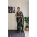 Picture of Exquisite Georgette Sea Green Saree