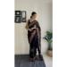 Picture of Magnificent Georgette Black Saree