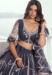 Picture of Amazing Net Dark Slate Grey Lehenga Choli