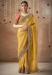 Picture of Exquisite Silk & Organza Burly Wood Saree