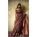 Picture of Marvelous Silk Dark Olive Green Saree