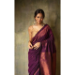 Picture of Fine Silk Saddle Brown Saree