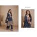 Picture of Sublime Chiffon Navy Blue Anarkali Salwar Kameez