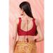 Picture of Shapely Silk Maroon Designer Blouse