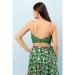 Picture of Charming Silk Forest Green Designer Blouse