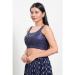 Picture of Beauteous Silk Dark Slate Blue Designer Blouse