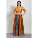 Picture of Appealing Chiffon Golden Rod Designer Blouse