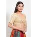 Picture of Shapely Chiffon Beige Designer Blouse