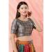 Picture of Enticing Chiffon Grey Designer Blouse