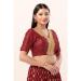 Picture of Fine Chiffon Maroon Designer Blouse